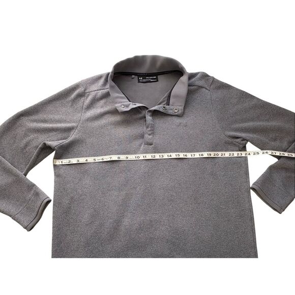 Under Armour gray 3 snap golf pullover - XXL - Picture 7 of 9